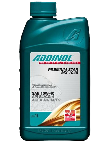 Моторное масло Addinol Premium Star MX 1048 10W-40, 1л